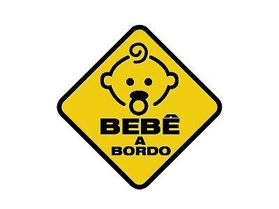 Adesivo Bebê a Bordo