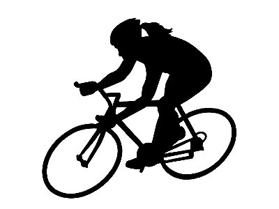 Adesivo Bike Speed - Ciclismo Feminino