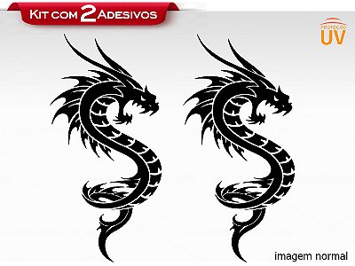 Adesivo Dragão II