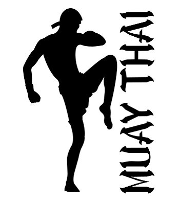 Adesivo Muay Thai - Masculino e Feminino