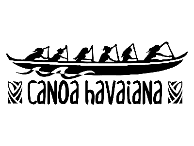 Adesivo Canoa Havaiana Equipe