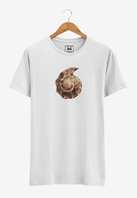 Camiseta Masculina Branca Concha RACCON