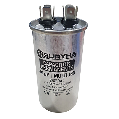 Capacitor permanente 40uf-250V