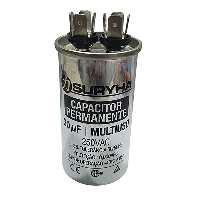 Capacitor Simples 30uf-250V