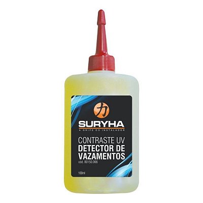 Contraste UV SURYHA 100ml - Detector de Vazamentos