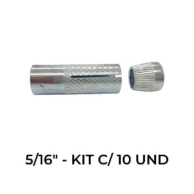 Jaqueta e Cone CB 5/16" - KIT com 10 Uindades