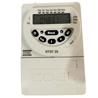 Timer RTST/20 Bivolt COEL Programador Horário Digital