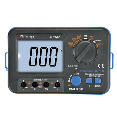 Megômetro Digital MI1000A MINIPA