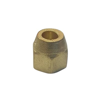 Porca Flangeada de Latão 1/4"