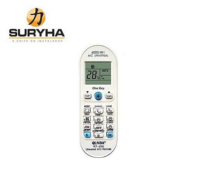 Controle Remoto Universal Premium SURYHA 80150093
