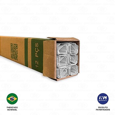 Caixa Canaleta Guarnição SPLIT BRANCA CB-30 1MT Controlbox REF. 300023
