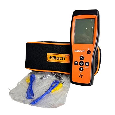 Termômetro 2 Sensores Externo Termorpar Tipo K ICT-220-01 ELITECH 3023