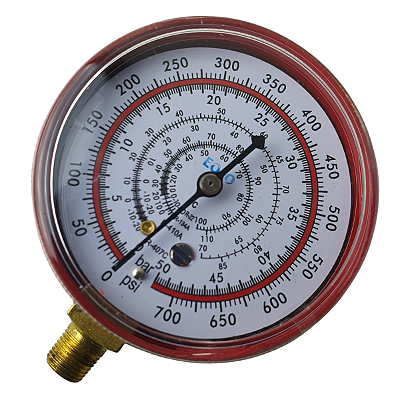 Manômetro de Alta Pressão para gases R22/R134/R407/R410 (Inverter) - 000084 - Eolo