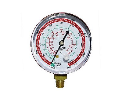 Manômetro de Alta Pressão para gases R22/R134/R407/R410 (Inverter) - 000084 - Eolo