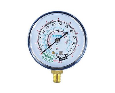Manômetro de Baixa Pressão para gases R22/R134/R407/R410 (Inverter) - 000087 - Eolo