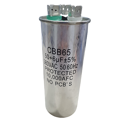 CAPACITOR 50+6MF 380 VAC EOLO