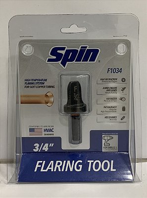 Flangeador SPIN 3/4" HEX (F1034) Blister