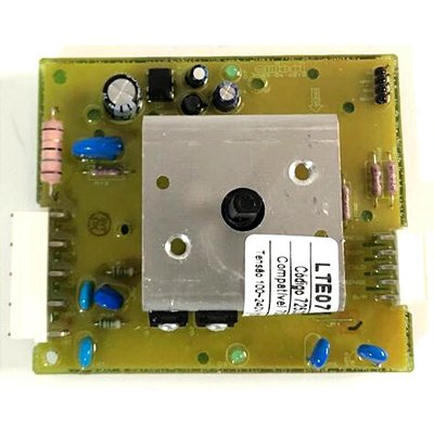 Placa de potência eletrônica compatível com ELECTROLUX LTE07 Bivolt