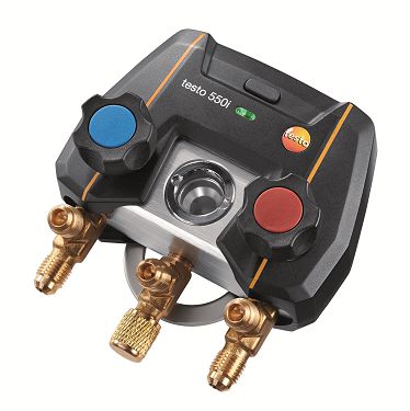 Testo 550i - Manifold digital operação via app, inclui manual e protocolo de calibração 05642550