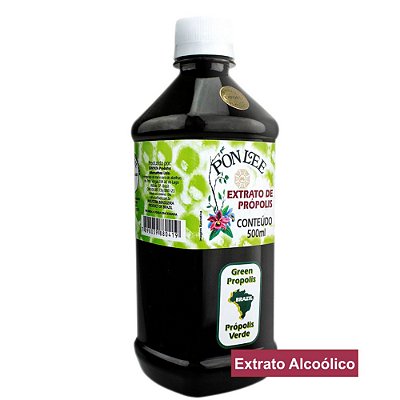 Extrato de Própolis Verde 500ml (Alcoólico) - Pon Lee