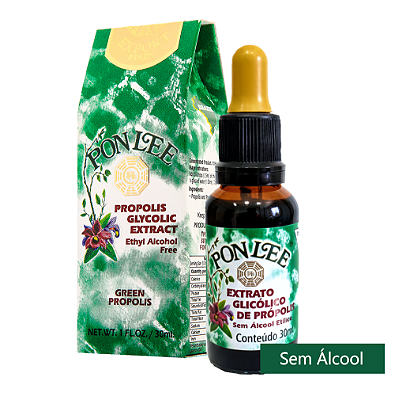 Extrato de Própolis Glicólico - Verde sem Álcool 30ml