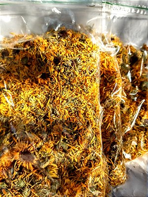 Erva desidratada flores de Calêndula 50g