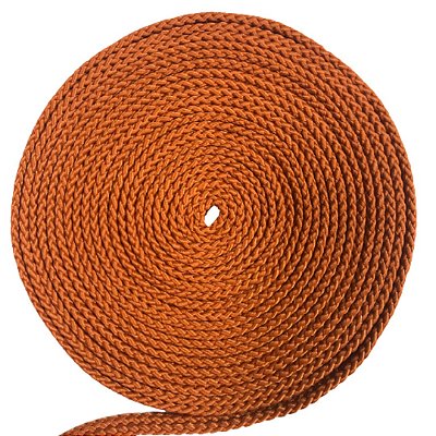 Corda Chata Náutica Uv Para Moveis Externos 10mm Terracota