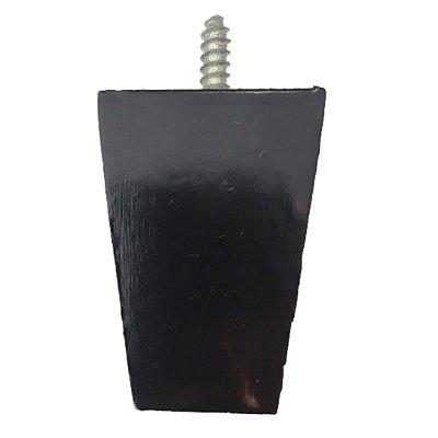 Pé Mini Trapézio para Móveis cor Tabaco 6,5 cm de altura