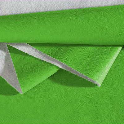 Tecido Corino Verde Limão