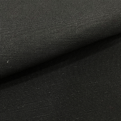 Tecido Para Área Externa Liso Preto Riviera II 57