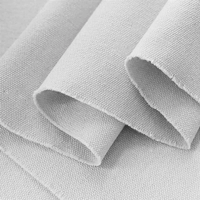 Tecido Lona 100% Algodão Branco 395 gr/m²
