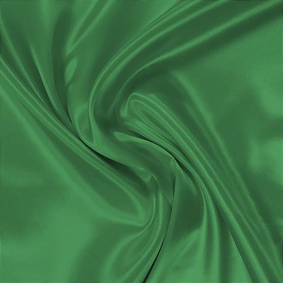 Tecido Cetim Charmousse Liso Verde