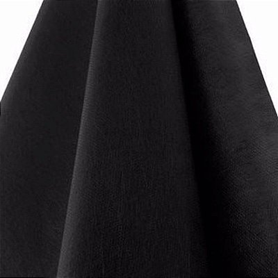 Tecido TNT Preto liso gramatura 70- Pacote 10 metro
