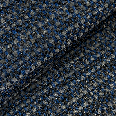 Tecido Estilo Linho Rustikal Torck Blue Jeans 47