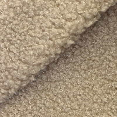 Tecido Boucle Torck Dorper Creme 03