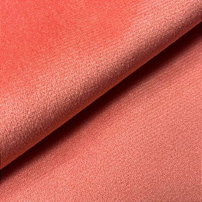 Tecido Veludo Slim Coral Bergamo
