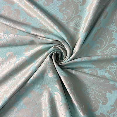 Tecido Jacquard Medalhão Tiffany Festiva 15