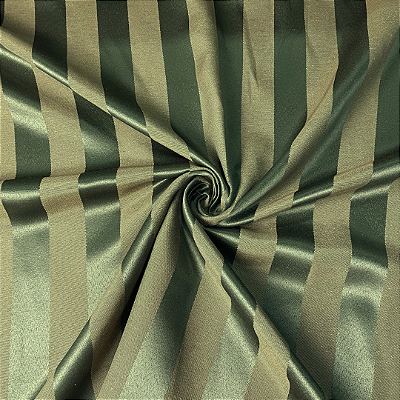 Tecido Jacquard Listrado Verde Festiva 18