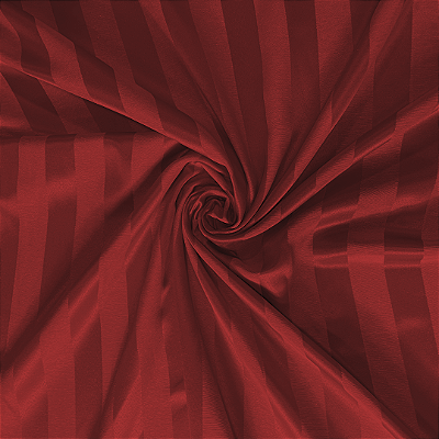Tecido Jacquard Listrado Vermelho Festiva 28