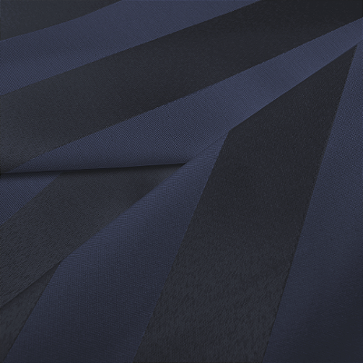 Tecido Jacquard Listrado Azul Marinho Festiva 34