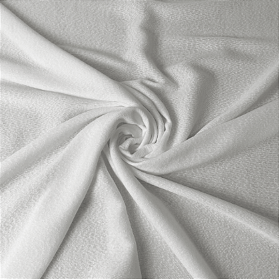 Tecido Voil Boucle Branco Cristal 11