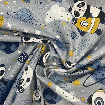 Tecido Karsten Acquablock Interno Panda Azul - Essence 15