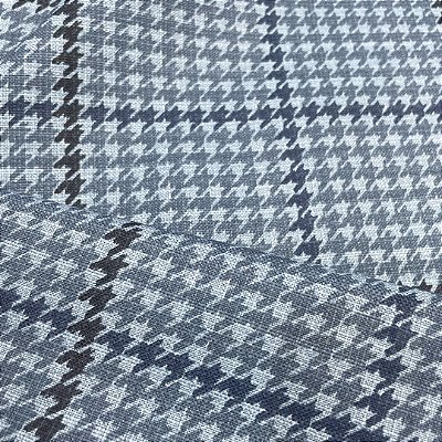Tecido Acquablok Karsten Interno Pied de Poule Azul - Essence 77