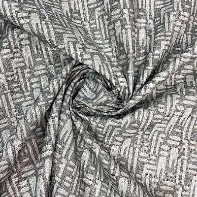 Tecidos Acquablock Karsten Interno Abstrato Fundo Chumbo - Essence 29