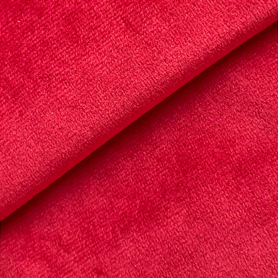Tecido Veludo Luxor Vermelho 2,80 Metros de Largura Topazio 121