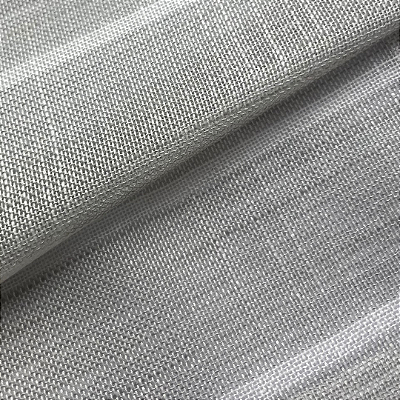 Tecido Linho Basic Stripe 101-04 Cinza e Branco Topazio 54