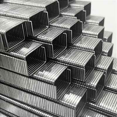 Grampo 80/08 Aço Inoxidável Industrial Caixa com 10.000 Unidades