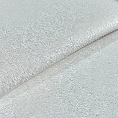 Tecido Courvin Náutico Liso Sintético Para Moveis e Embarcações York DT0614 Branco - Largura 1,40m