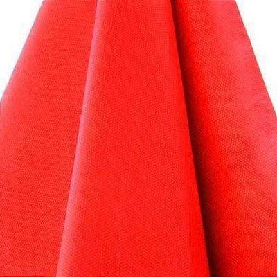 Tecido TNT Rolo Enfestado Vermelho liso  40gr -  25 Metros 1,40 Larg  - *Enviado dobrado em rolo de 70cm*