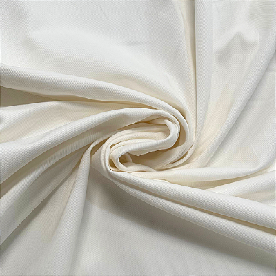 Tecido Sarja Peletizada 100% Algodão Delfi Branco Alvejado PP